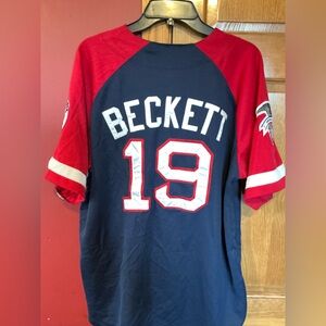 Boston Red Sox Beckett Genuine American League Jersey